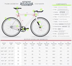 State Bicycle Co Premium Fixed Gear Fixie Bike The
