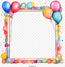 birthday frame png 3520 3520