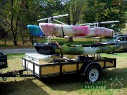 Diy Kayak Canoe Storage Rack Ideas