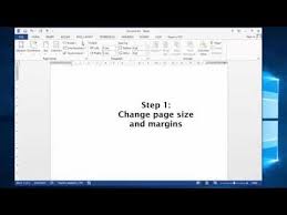 How To Create A Thank You Card In Ms Word Youtube