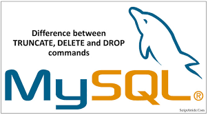 difference between mysql drop table