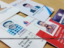 plastic pvc id card printing