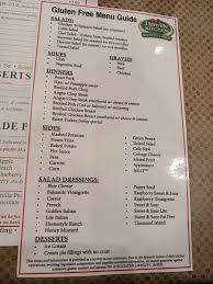 menu at hartville kitchen restaurant