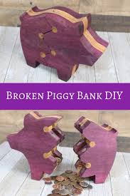 Broken Piggy Bank Diy