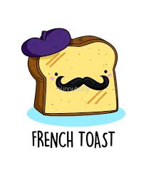 I have compiled a list of cute valentines day food puns which can help you express your true feelings in a humorous way. French Toast Food Pun Sticker By Punnybone In 2021 Funny Doodles Funny Drawings Funny Puns