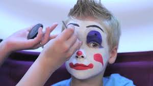 how to facepaint a clown in 3 easy