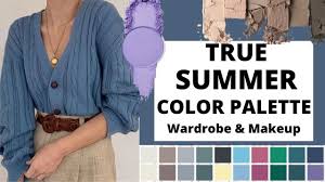 true summer color palette for wardrobe