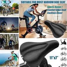 Gel Bike Seat Cushion Cover Extra Soft