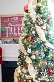 diy christmas tree decorating with deco