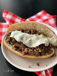 Pour beer over beef mixture and add beef bouillon cubes. Philly Cheesesteak Sloppy Joe S A Sloppy Joe That Eats Like A Cheesesteak