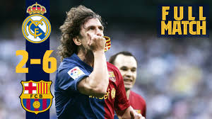 El clasico | power sport images/getty images. Full Match Real Madrid 2 6 Barca 2009 The Legendary 2 6 In Elclasico Youtube