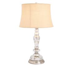 Leera Antique Mercury Glass Table Lamp