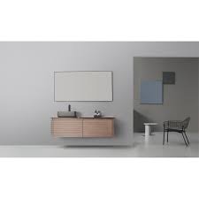 The bathroom is a separate section for the design of your home. Ocala 60 Chestnut Wall Mount Modern Bathroom Vanity Set Left Sink On Sale Overstock 31286223