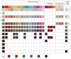 Shiseido Hair Dye Colour Chart Www Bedowntowndaytona Com