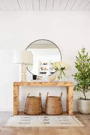 how to decorate a console table jenna