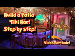 Build An Amazing Patio Tiki Bar