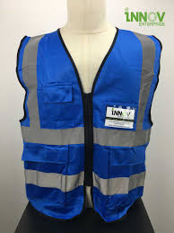 Safety depot professional style mesh safety vest reflective two tone zipper with pockets hi viz mp40 (royal. Safety Vest Supplier Singapore Various Safety Vest Colours For Selection