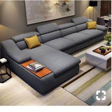 l shape sofa grey konga