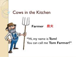 Cows weird kitchen lyrics & video : Cows In The Kitchen