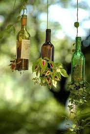 Wine Bottle Planter Old Glass Bottles