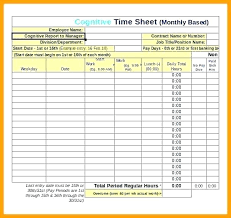 Excel Timesheet Calculator Time Sheet Template For Excel Calculator