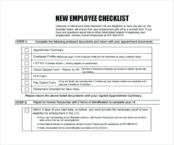 Hiring Forms New Hire Forms Checklist Ideal New Hire Forms Checklist