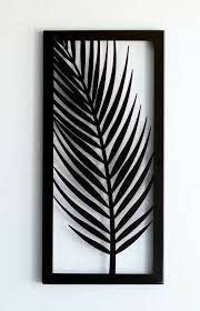 Palm Leaf Metal Wall Art Metal Wall
