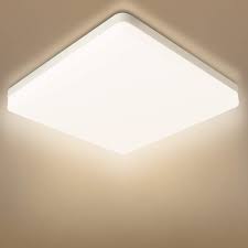 Led square downlight square bright recessed cob 7w 9w 12w led spot light decoration ceiling. Amazon Com Combuh Led Flush Mount Ceiling Light 48w 12 Inch Natural White 4500k Square Ceiling Light Fixture Ceiling Lamp For Kitchen Bedroom Balcony Porch Laundry Non Dimmable Home Improvement