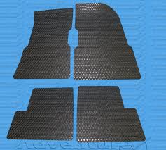 hummer h1 rubber floor mat set black