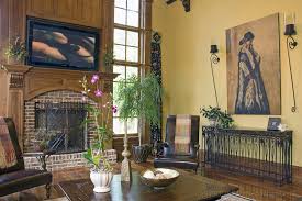I currently have 2 complementary framed painitngs 42 x 32 hanging staggered on the wall. Tips And Tricks For Decorating With Tall And Low Ceilings Devine Decorating Results For Your Interior