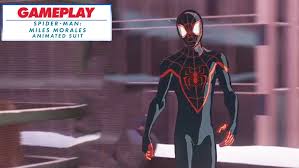 Let's have a chat in comment to have your impressions as well ! Spider Man Miles Morales Animated Suit Gameplay Montage