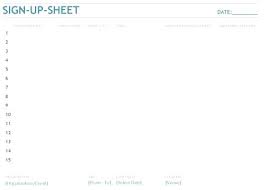 Printable Sign Up Sheet Template Microsoft Word Off Meetwithlisa Info