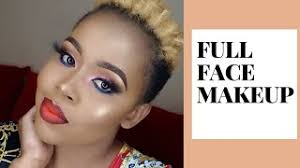 how to do a full face makeup tutorial
