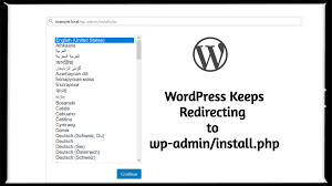 wordpress keeps redirecting to wp admin