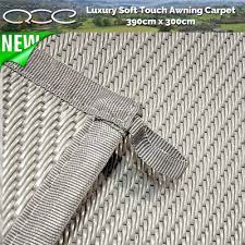 awning carpet 390cm x 300cm luxury grey