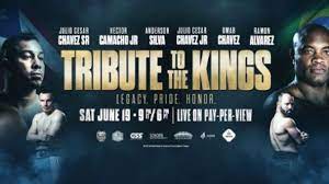 Up next, the exhibition boxing bout between the legendary julio cesar chavez sr. Tribute To The Kings Anderson Silva Vs Julio Cesar Chavez Jr Undercard Adds Two New Fights Givemesport