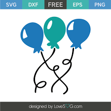 Birthday Balloons Lovesvg Com