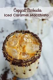 copycat starbucks iced caramel macchiato