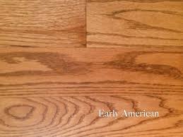 site finished oak stain sles from
