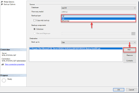 how to backup and re ms sql server