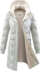 Shobdw Long Winter Coats For Women Uk