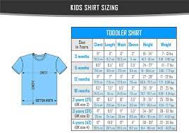 kids shirt sizes chart verbnow