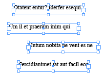 merging multiple text frames into one