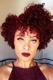 Light mountain® natural works with your current hair color by coating each strand with a luminous i'm partial to the burgundy color, and reds. 29 Burgundy Hair Styles Find The Best Shade For Your Skin Tone Burgundy Natural Hair Tapered Natural Hair Burgundy Hair