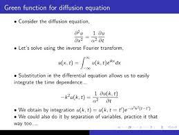 For Diffusion Equation Ucf Physics