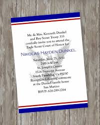 14 Best Photos Of Fillable Eagle Scout Invitation Template