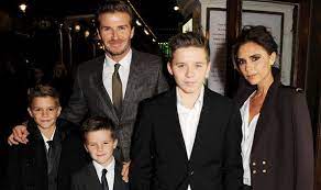 David beckham and wife victoria beckham have an incredibly close bond with their four children david beckham certainly has something to smile about! David Beckham And Victoria Beckham Children Brooklyn Romeo Cruz And Harper In Pictures Celebrity News Showbiz Tv Express Co Uk