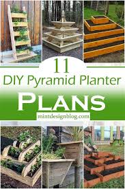 Diy Pyramid Planter Plans For Gardening