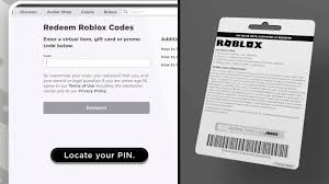 how to redeem a roblox gift card on