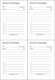 Phone Log Message Pad Large Google Search Phone Messages